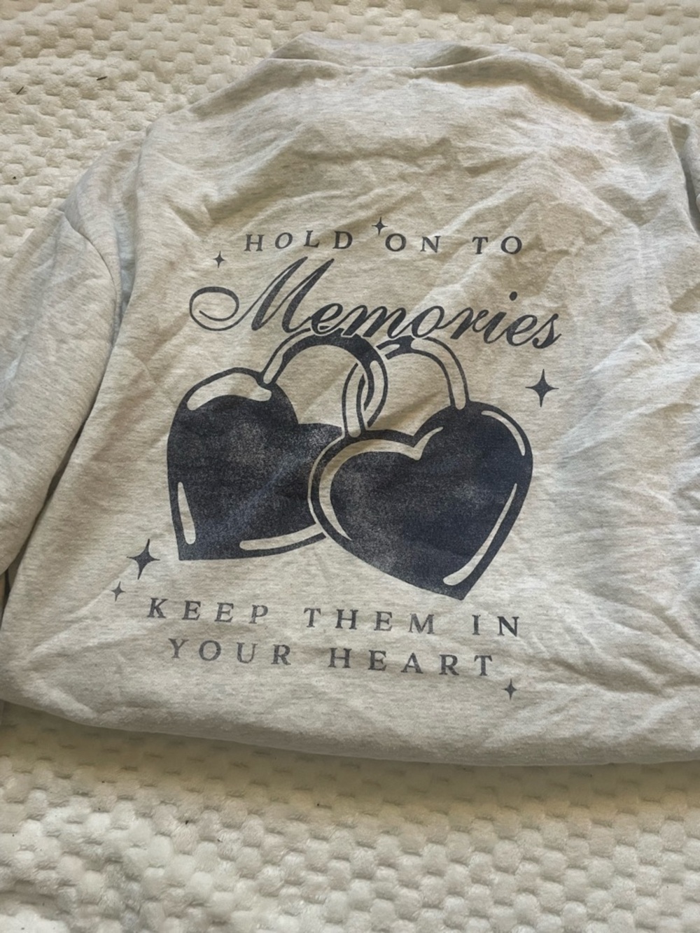 Aeropostale Light Gray Fleece Pullover Hoodie